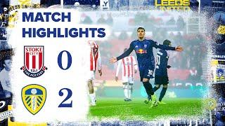 Highlights | Stoke City 0-2 Leeds United | Joel Piroe double!