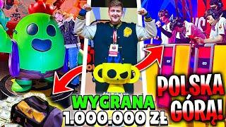 POLACY WYGRALI 1.000.000ZŁ na MISTRZOSTWACH ŚWIATA w BRAWL STARS! (Relacja i Wywiady!) | Da Mian