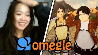 The Scouts Go On Omegle... (AOT VR)