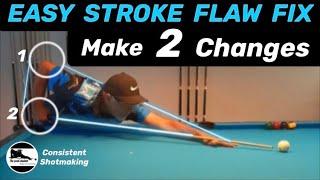 How to shoot with consistency/eliminating stroke flaws Part 3