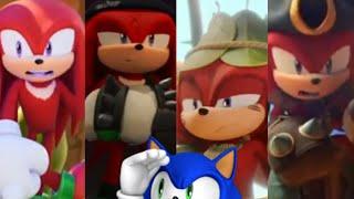 Sonic and Knuckles (Renegade Knucks, Gnarly & Knuckles the Dread) all scenes | Sonic Prime
