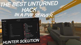 Using Hunter Solution: The Best Hack in Unturned on a PVP Server