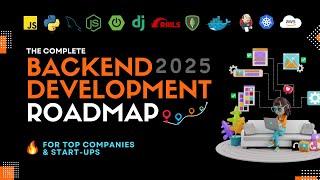 2025 Back-End Development Roadmap: From Beginner to Expert | With PDF & Resource Link | Latest Tech.