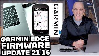 Garmin EDGE 540/840/1040 Series Firmware 21.16 Update Details