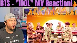 BTS - "IDOL" MV Reaction! (V Biting His Lip Needs To STOP)