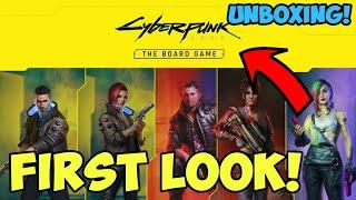 Cyberpunk 2077: The Board Game Unboxing!