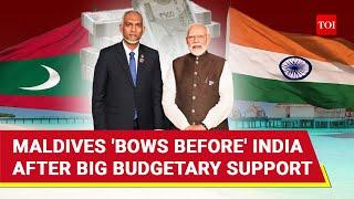 Maldives 'Swallows Pride, Thanks' India For 'Generous' Budgetary Support | Details