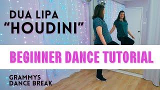 "HOUDINI" Dance Break (GRAMMYs)  Dua Lipa  BEGINNER DANCE TUTORIAL  Step-by-Step Choreography