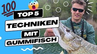 5 Techniken für das Spinnfischen mit Gummifisch die du kennen musst 