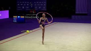 SARANTSEVA Anastasiya (UZB) - 2023 Rhythmic Junior Worlds Qualifications HO Individual