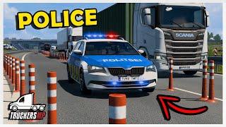 POLICE PATROL On TruckersMP Roads 