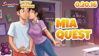 Mia Complete Quest (Full Walkthrough) - Summertime Saga 0.20.16 (Latest Version)