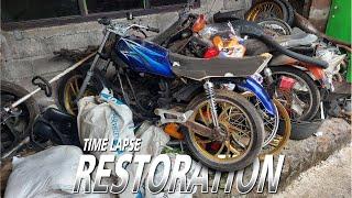 FULL PART RESTORATION OF 2 stroke YAMAHA RX SPECIAL 94 TO RX KING STYLE