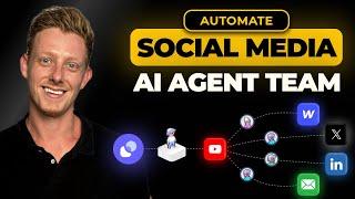 Build an AI Agent Social Media Team | No-Code Guide