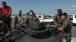 Expeditionary Airfield Systems Technicians Install “Bird” Catching Gear (B-Roll)