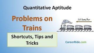 Problems on Trains - Shortcuts & Tricks for Placement Tests, Job Interviews & Exams