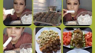 köfteli makarna yapıyorum / варю макароны с котлетами / cooking pasta with meatballs 