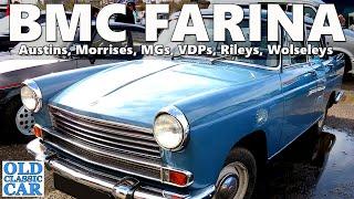 The classic BMC Farinas - cars inc the Austin A60 Cambridge, Morris Oxford, Wolseley 16/60 & 6/110 +