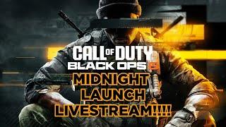 LIVE - BLACK OPS 6 MIDNIGHT LAUNCH EVENT!!! - GAMES W/ THE SQUAD