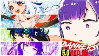 Próximos BANNERS de la versión 5.0 con RE RUNS ► Genshin Impact