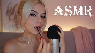 ASMR Spoolie Nibbling, Mouth Sounds, Inaudible Whispering  | 4K