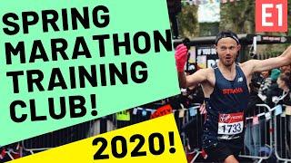 MARATHON TRAINING TO GET YOU A PB! Free £10 SPONSORSHIP! Spring Marathon Club 2020!