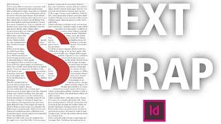 Wrap Text around shape in Indesign