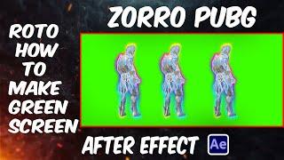 Roto Tutorial after effects, | How To, Edit Lobby Videos, After Effects Tutorial, | Zorro PUBG