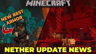 Minecraft 1.16 FIRST NEW NETHER UPDATE NEWS & SNAPSHOT, new biomes, netherite, blocks