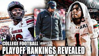 Conference Championship College Football Playoff Rankings REVEALED  | ESPN College Football