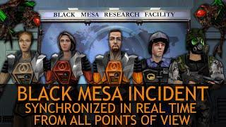 Black Mesa Incident in Half-Life and all expansions, Definitive Cut - Synchronized Parallel POVs