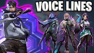 Iso Interactions with other Agents (Voicelines) | Valorant