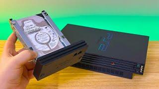 Testing an official 40GB PlayStation 2 hard drive