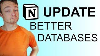 Notion better database UPDATE