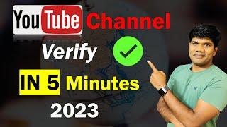 How To VERIFY YouTube Channel (Phone & ID Verification 2023)