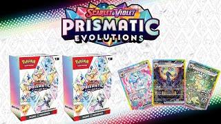 NEW! Prismatic Evolutions Booster Bundles #1