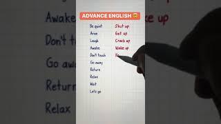 Advance english #speakenglish #englishspeaking #englishgrammer