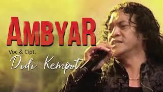 Didi Kempot - Ambyar | Dangdut (Official Music Video)