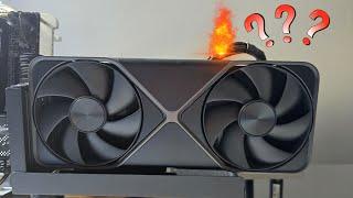 12VHPWR Wärmebildmessung (GeForce RTX 5090 Founders Edition)