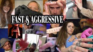 My Subscribers Do FAST & AGGRESSIVE ASMR  And ITS AMAZING!!!