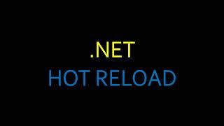.Net Hot Reload