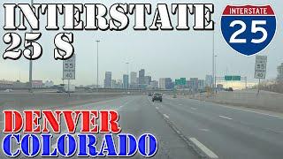 I-25 South - Denver to Colorado Springs - Colorado - 4K Highway Drive