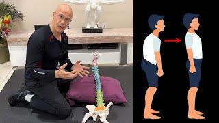 The BEST Lying Position to FIX Neck Hump, Hunchback, and Poor Posture!  Dr. Mandell