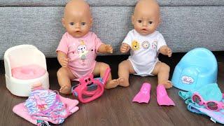 Беби Бон Двойняшки Идут В Бассейн Мультики для детей Как Мама Играла в Куклы Пупсики 108мама тв