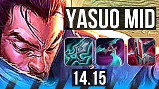 YASUO vs SYNDRA (MID) | 8/2/13, 700+ games | EUNE Master | 14.15