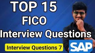 Top 15 SAP FICO Interview Questions And Answers for Freshers | FI & CO  Interview Process