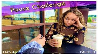 PAUSE CHALLENGE WITH MY BEST FRIEND! 