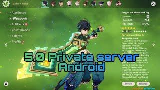 Genshin Impact 5.0 Private Server Android | how to install genshin impact private server in android