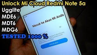 Unlock Remove Mi Cloud Redmi Note 5a Ugglite MDE6 Mdt6 Mdg6 TESTED FIX SENSOR