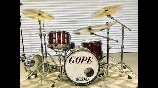 Bateria Gope Vintage 1971 + Domene Cymbals Worship (SOUNDCHECK)